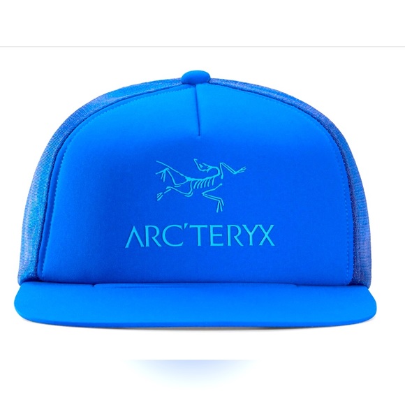NWT ARC’TERYX Logo Trucker Flat Cap - Picture 1 of 5